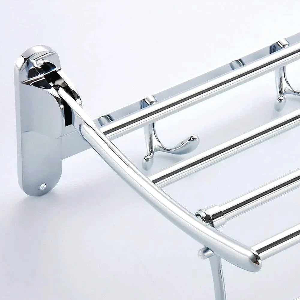 0314 Bathroom Accessories Stainless Steel Folding Towel Rack