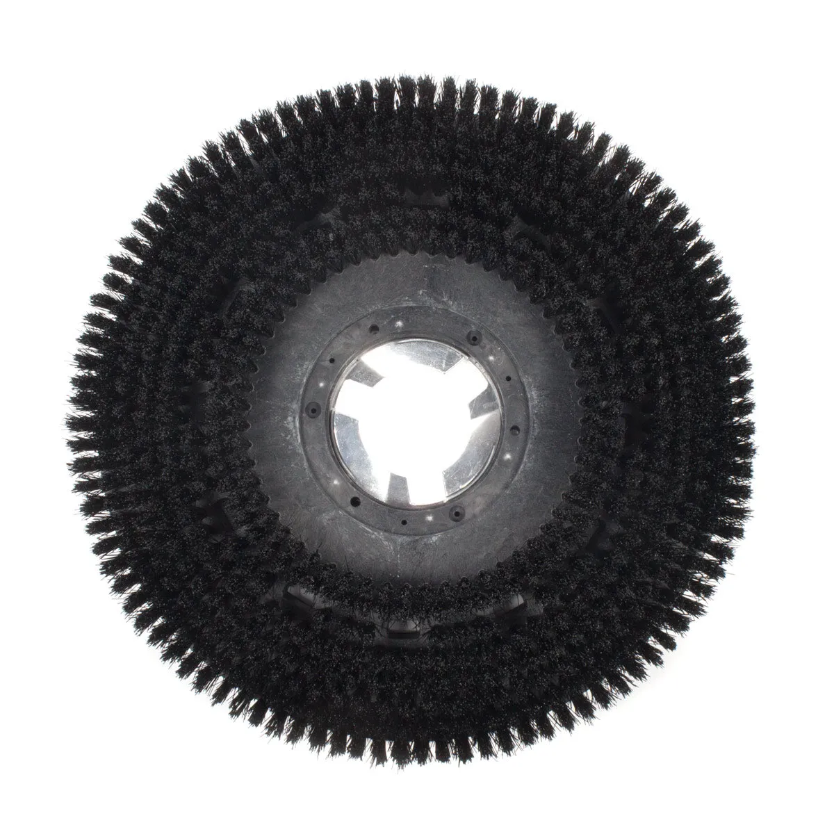 17" Nylon Floor Scrubbing Brush for Floor Buffers (15" Actual Diameter)