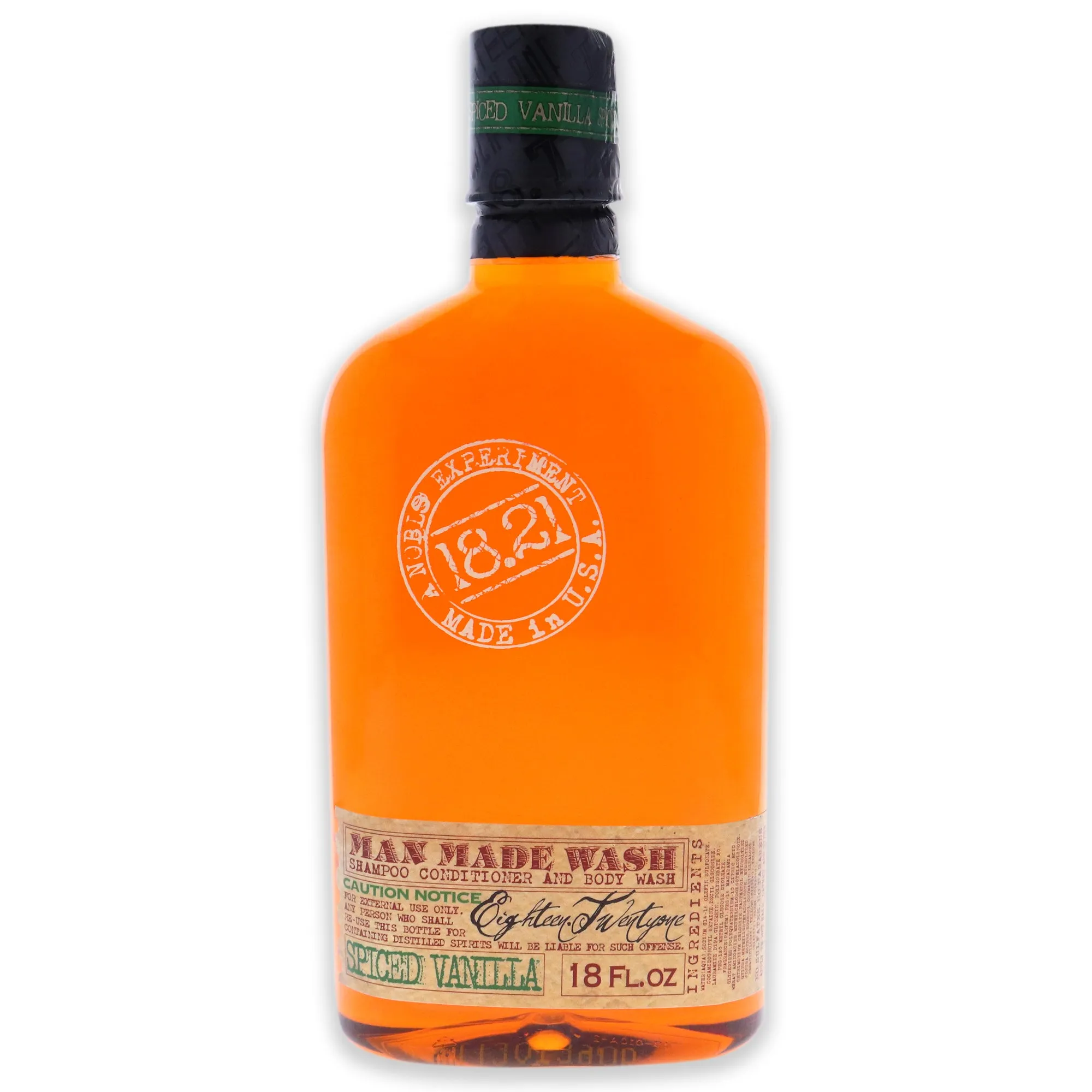 18.21 Man Made Man Made Wash - Spiced Vanilla For Men 18 oz