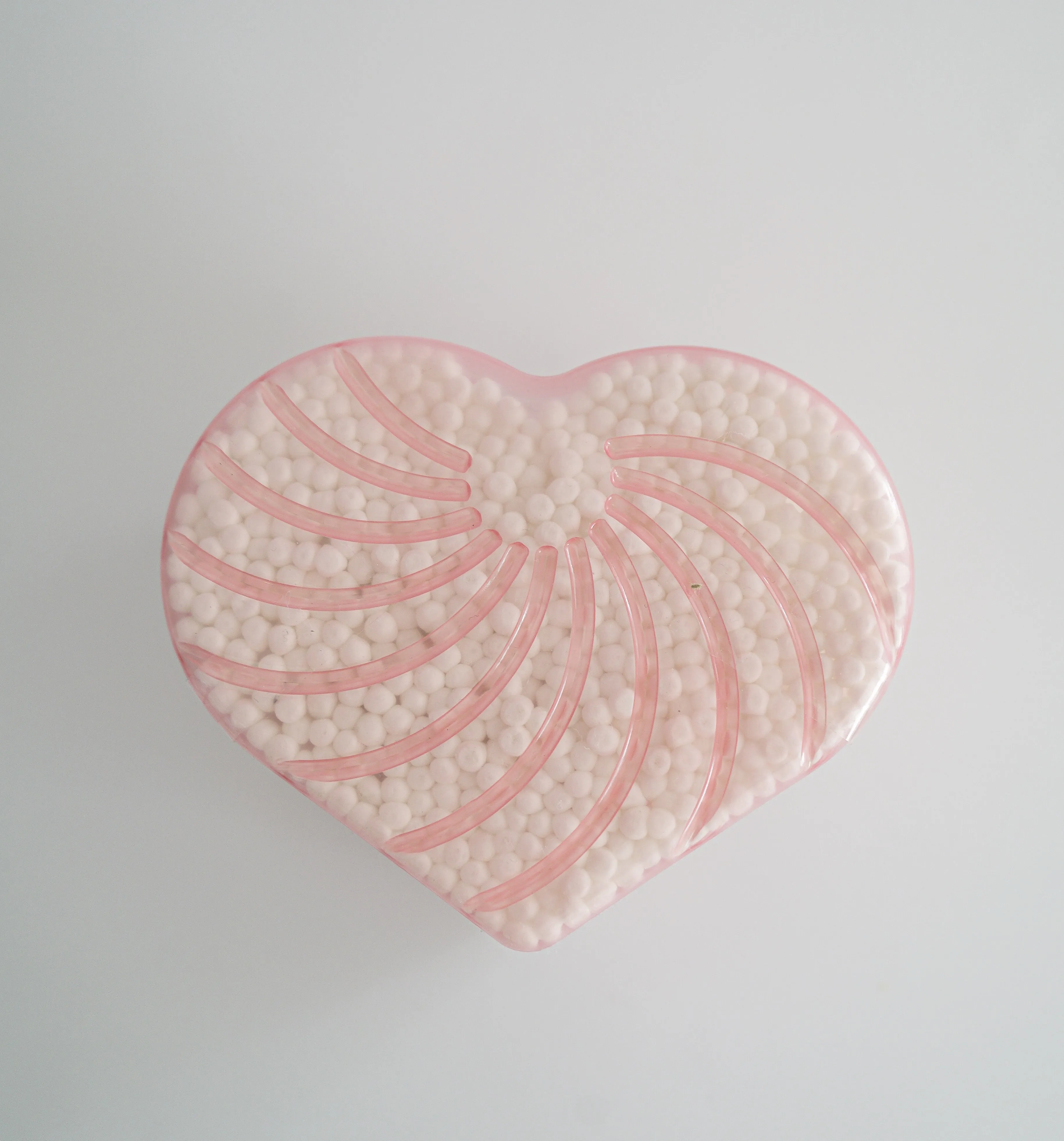 500pc Cotton Swabs - Heart Container