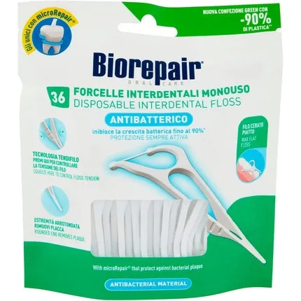 Antibacterial interdental forks 36 pcs., Biorepair