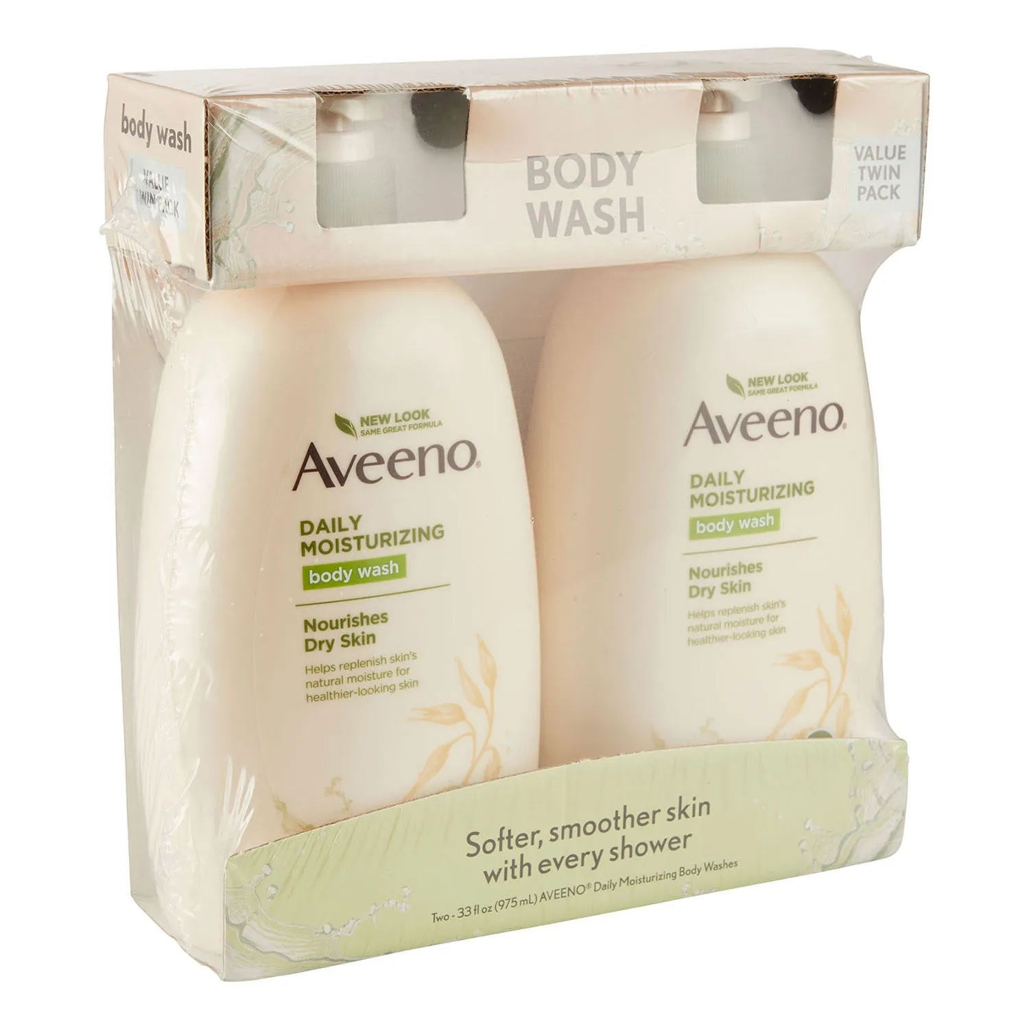 Aveeno Daily Moisturizing Body Wash (33 fl. oz. 2 pk.)