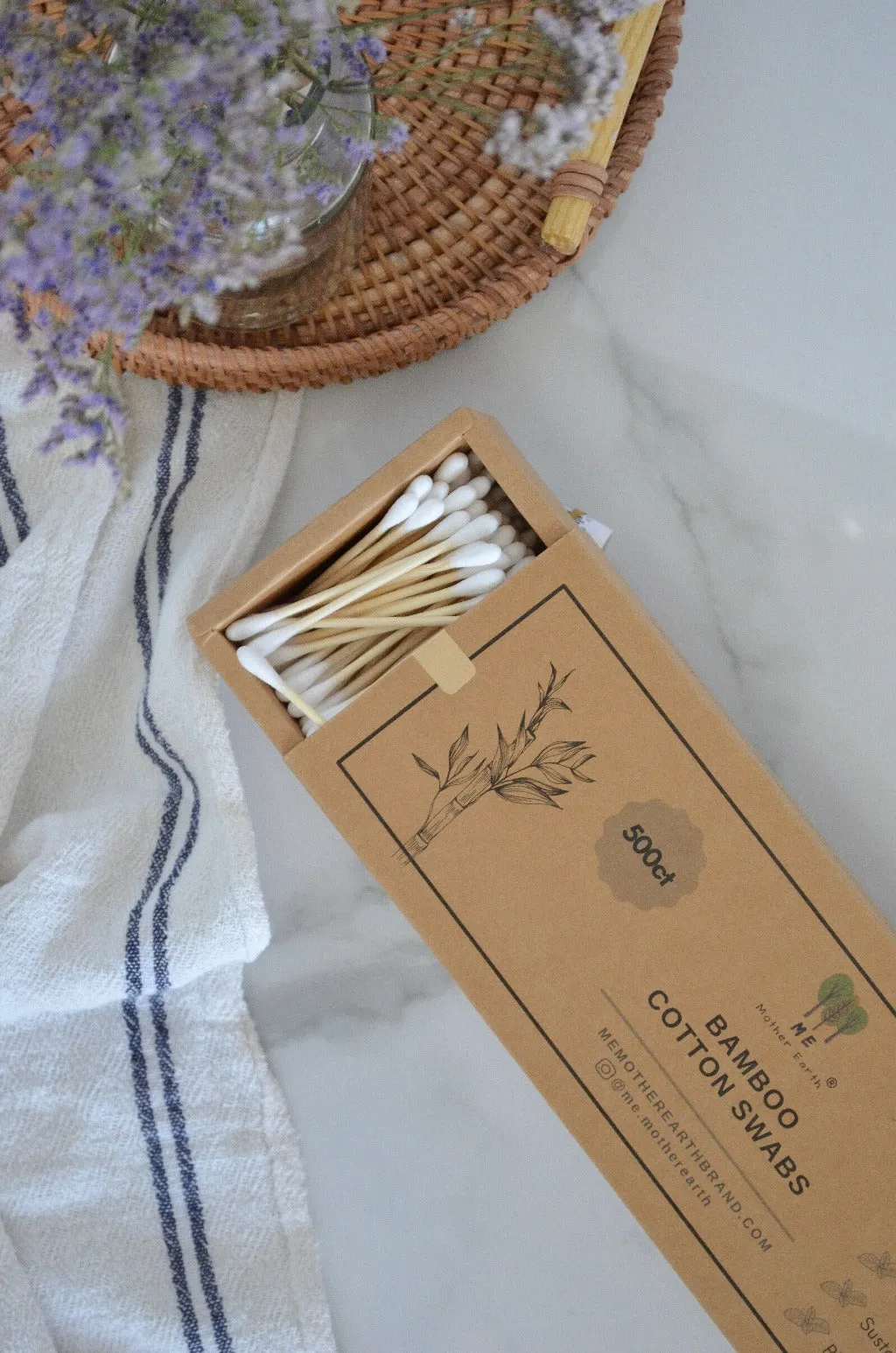 Bamboo Cotton Swabs