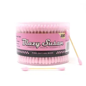 Blazy Susan Pink Cotton Swabs 300ct