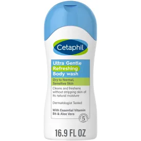 Cetaphil Ultra Gentle Refreshing Body Wash - 16.9 oz