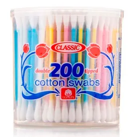 Classic Double Tipped Cotton Swabs 200ct