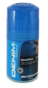 Denim Deodorant Roll On Deo Max Original 50 ml