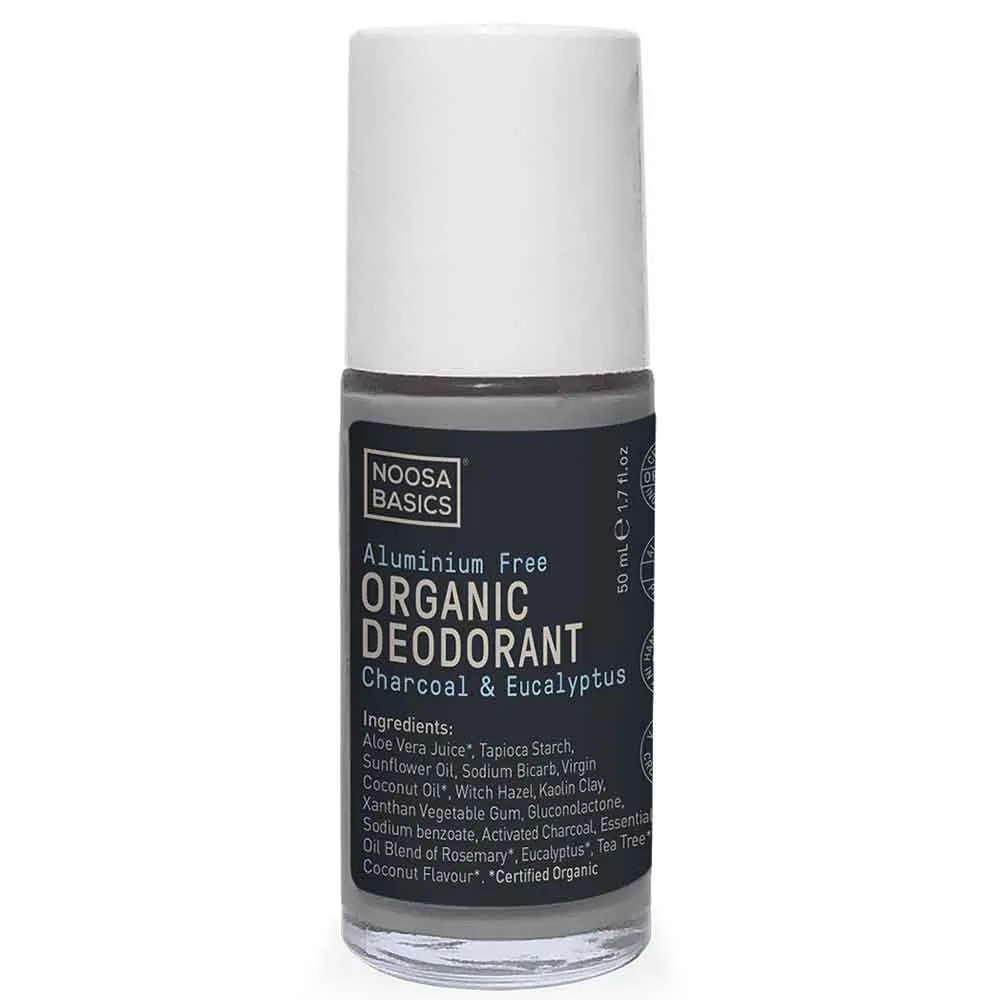 Deodorant Roll On - Charcoal & Eucalyptus