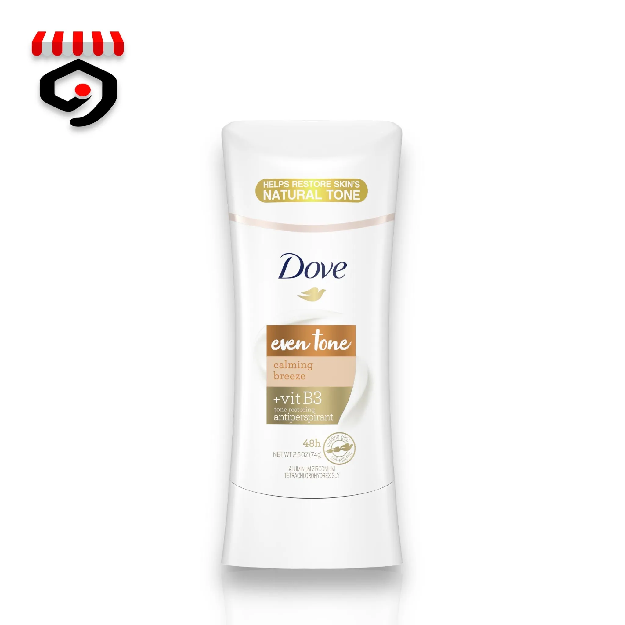 Dove Even Tone Calming Breeze Deodorant Stick 74g