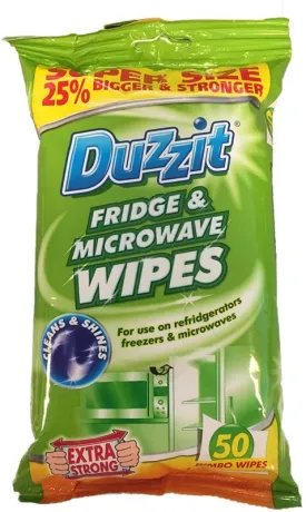 Duzzit Fridge & Microwave Wipes x50