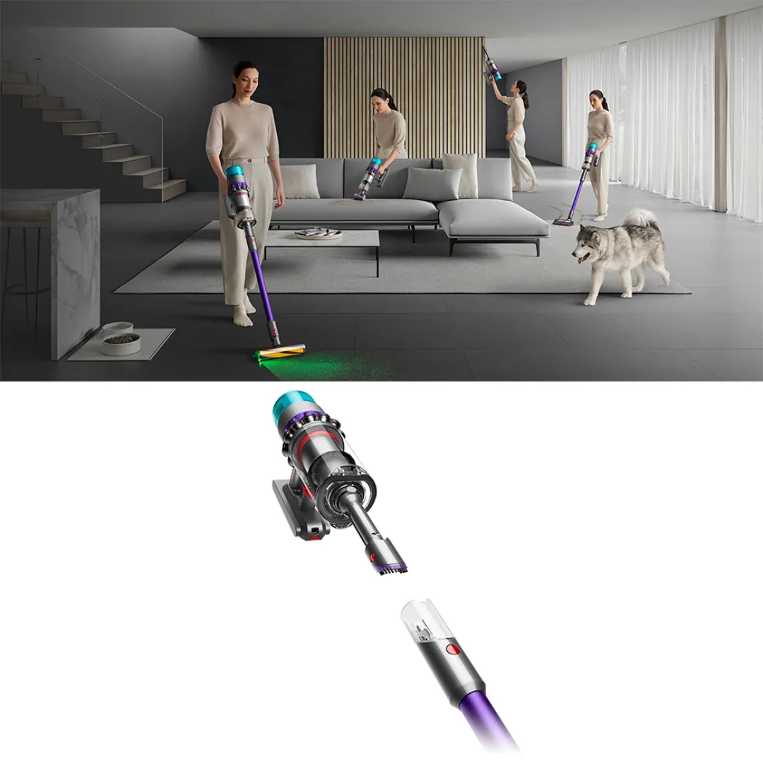 Dyson Gen5detect Complete SV23 (Iron & Purple) Cordless Vacuum Cleaner