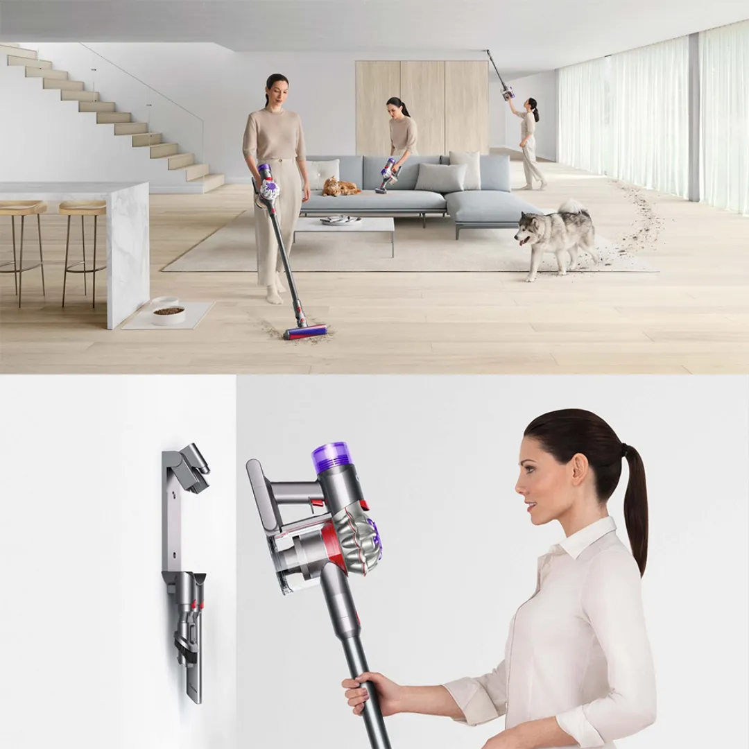 Dyson V8 Absolute SV25 (Silver & Nickel) Cordless Vacuum Cleaner