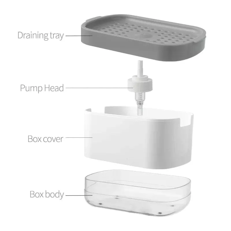 Easy Dispensing Soap Sponge Dispenser