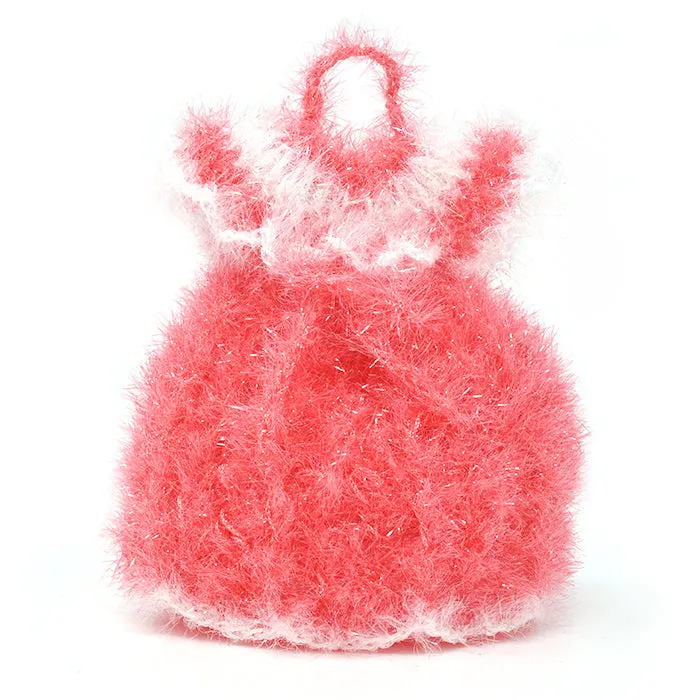 Fun Dish Reusable No Odor Crochet Scrubber Dress Design