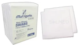 GAUZE SWABS NON WOVEN LOW LINT PREMIUM 7.5CM PACK 100