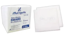 GAUZE SWABS NON WOVEN NILLIN 10CM Packs 100