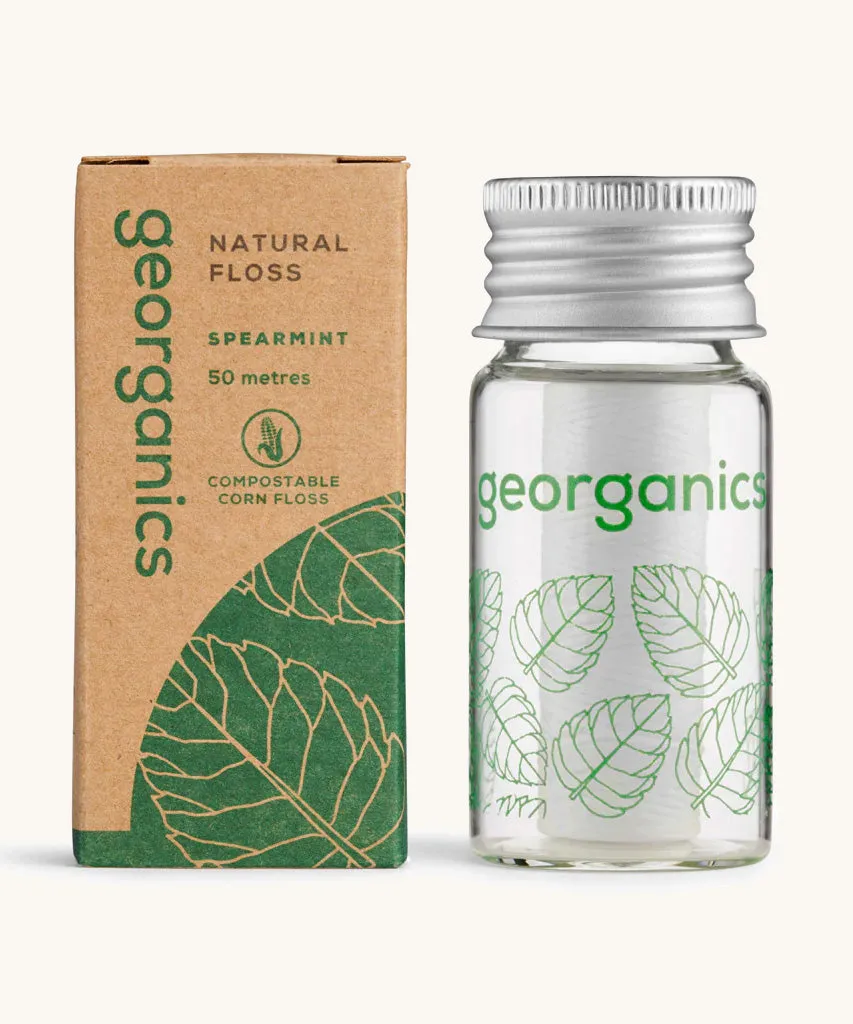 Georganics Bionylon Dental Floss - Spearmint