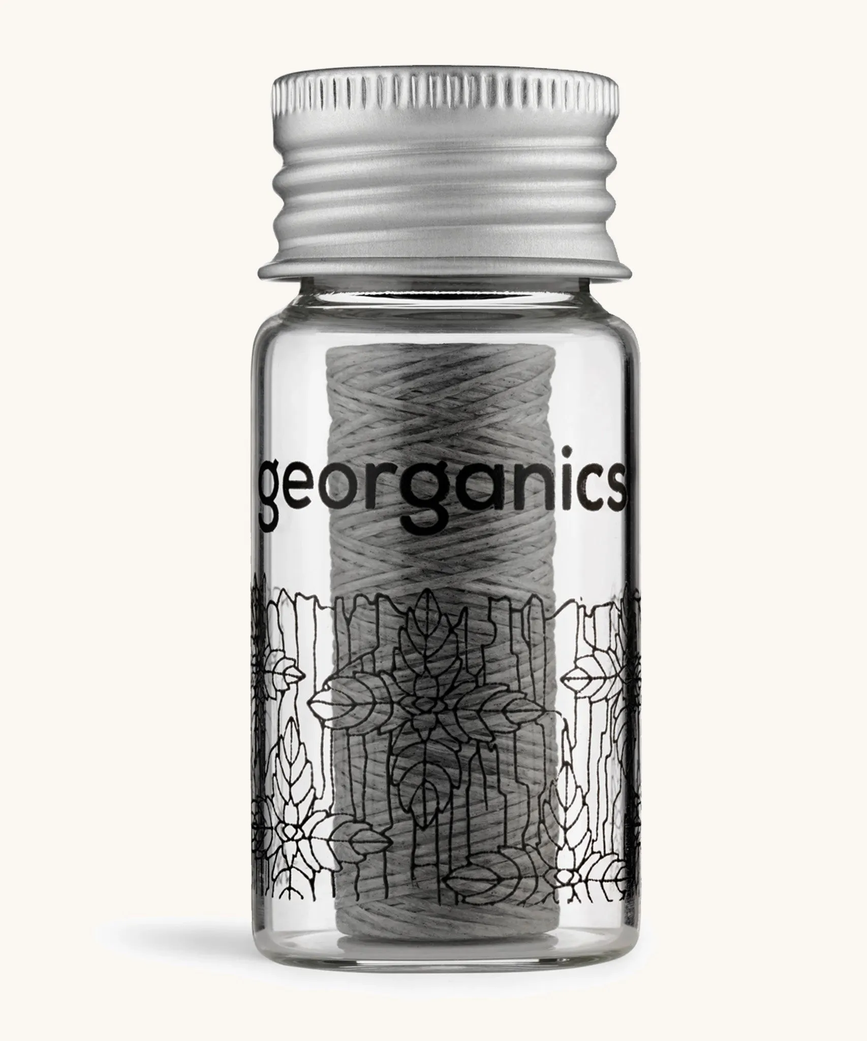 Georganics Natural Dental Floss - Activated Charcoal