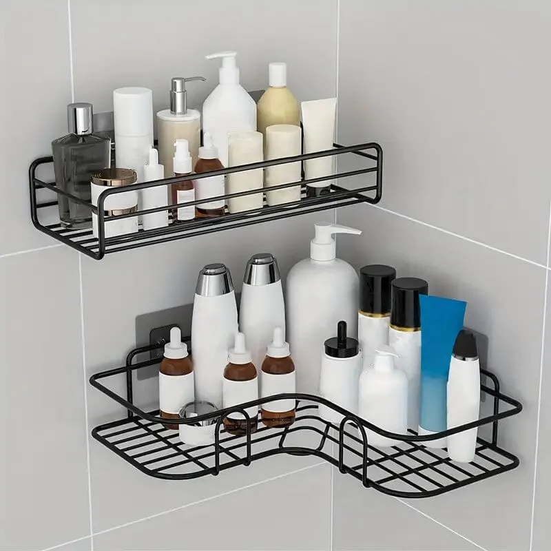 Heavy-Duty Triangle Wall Mounted Shower Caddy Rack