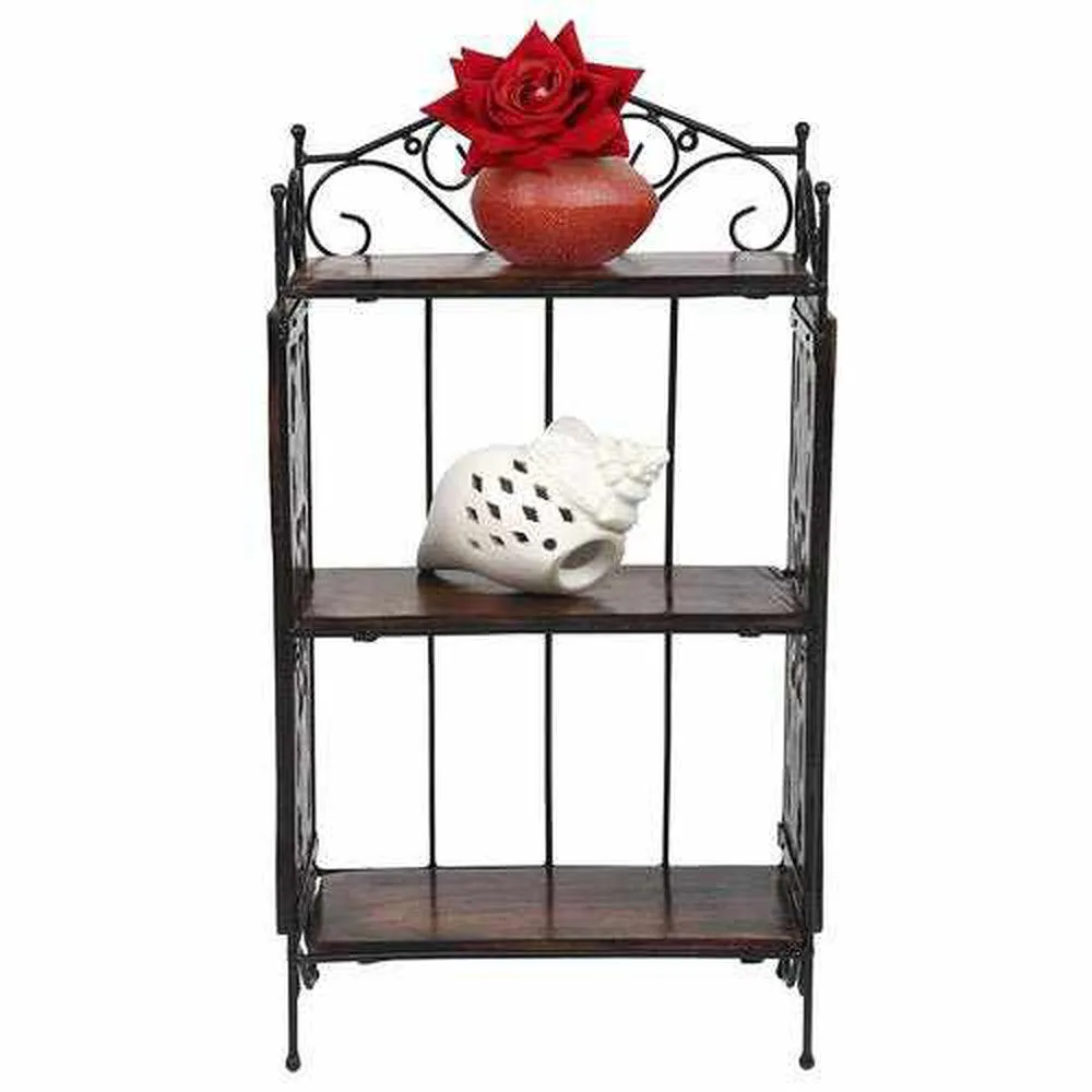 Home Decor Books Shelf Stand Wall Mounted Rack Shelf  32x14x53(Cm)