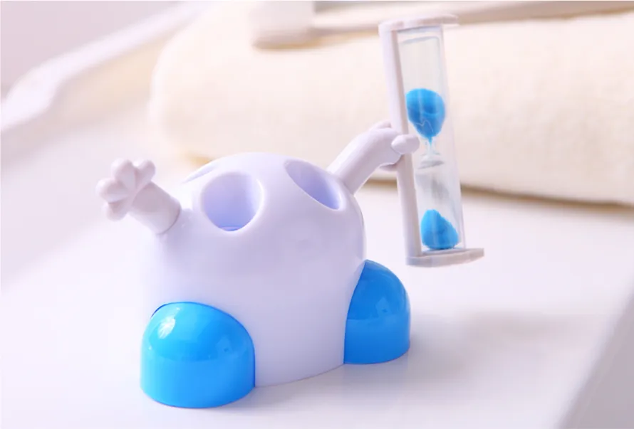 Hourglass Toothbrush Holder