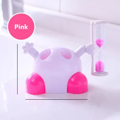 Hourglass Toothbrush Holder