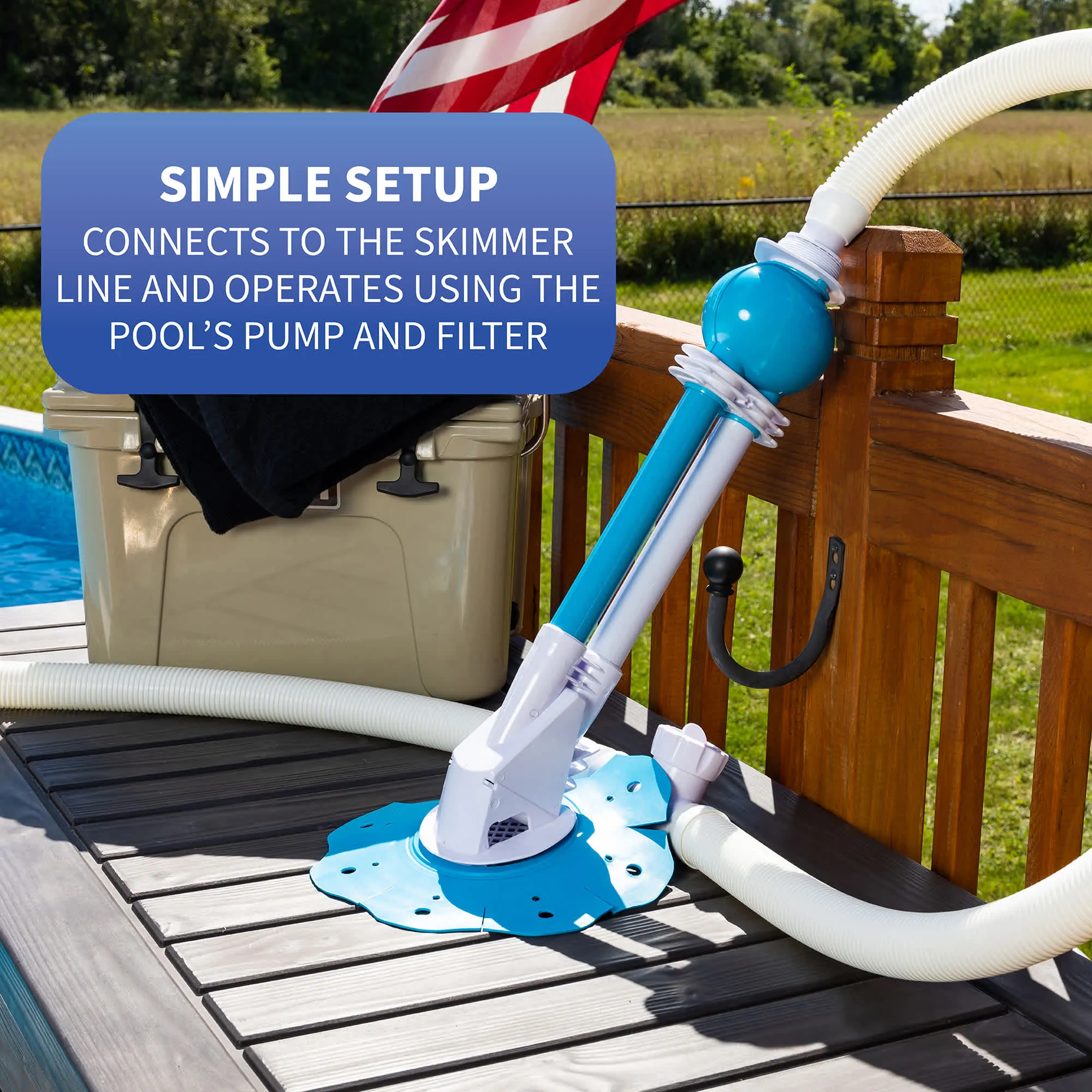 HurriClean Automatic Above Ground Pool Cleaner