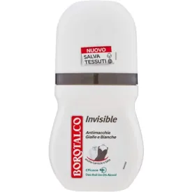 Invisible roll-on deodorant, Borotalco