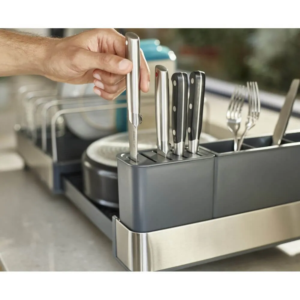 Joseph Joseph Extend Max Expandable Dish Rack Stainless Steel