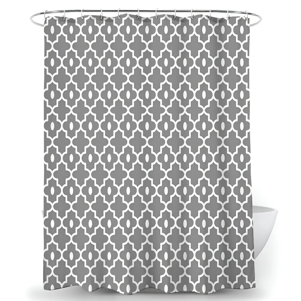 Kaliyah Pearl Print Shower Curtain