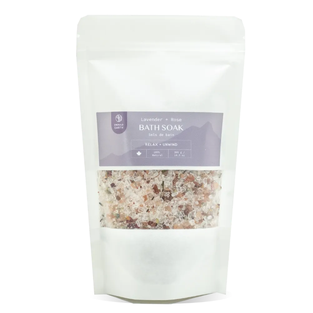 Lavender   Rose Bath Soak - Relaxing