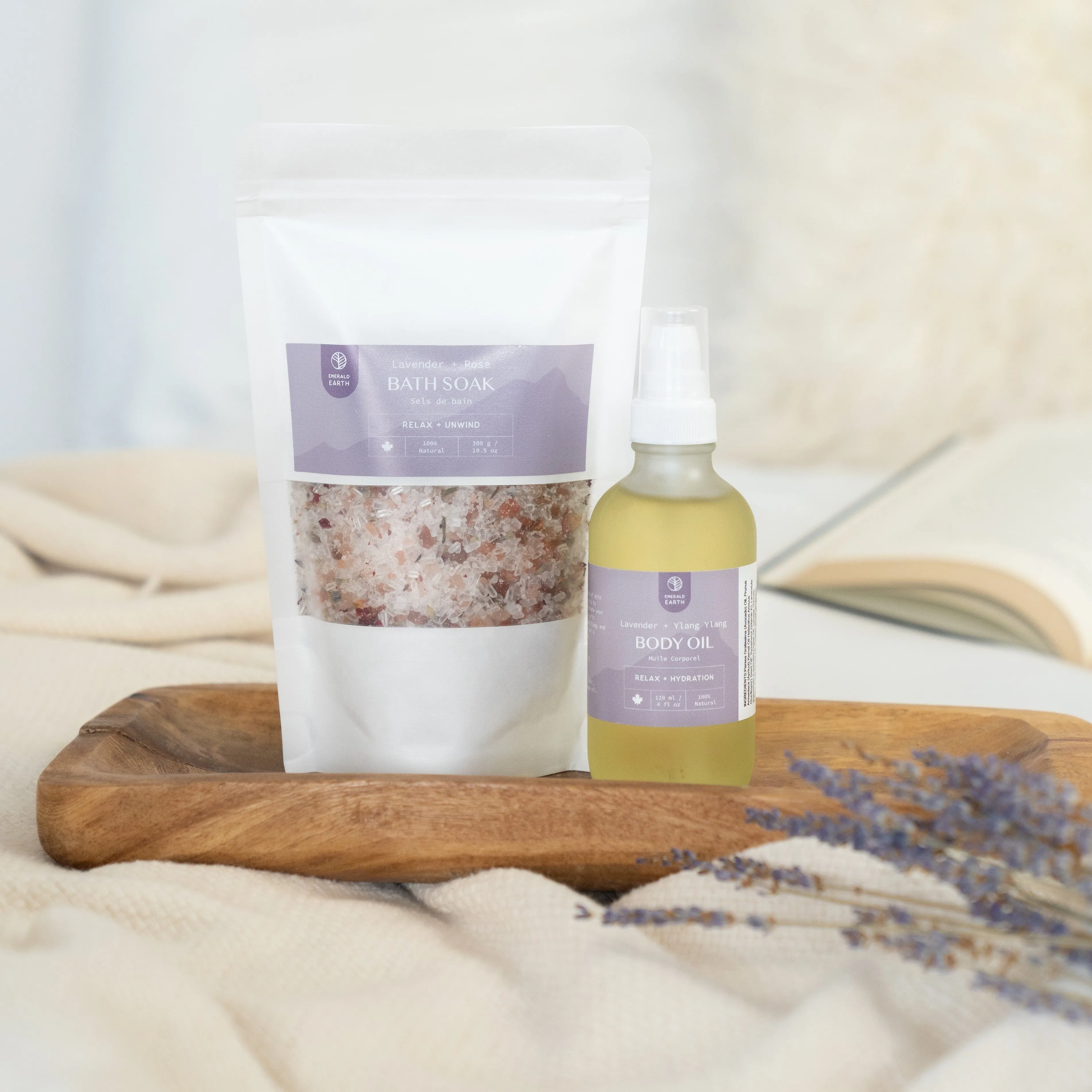 Lavender   Rose Bath Soak - Relaxing