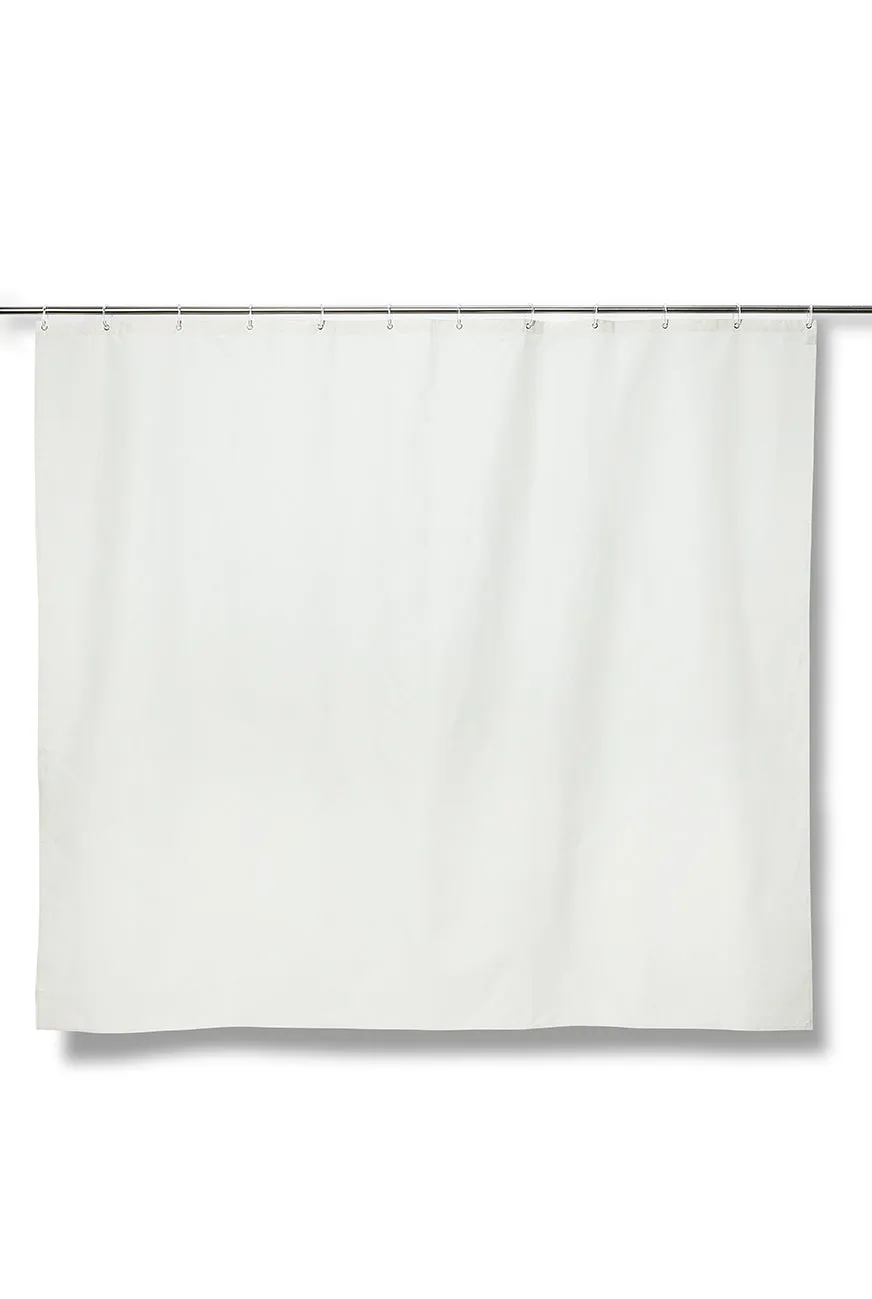 Linen Shower Curtain in Chalk White in 4 Sizes