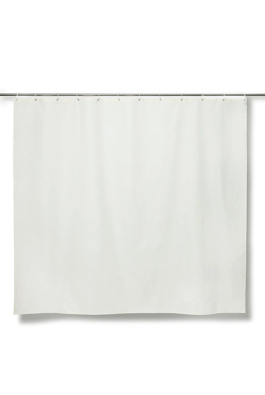 Linen Shower Curtain in Cream in 4 Sizes