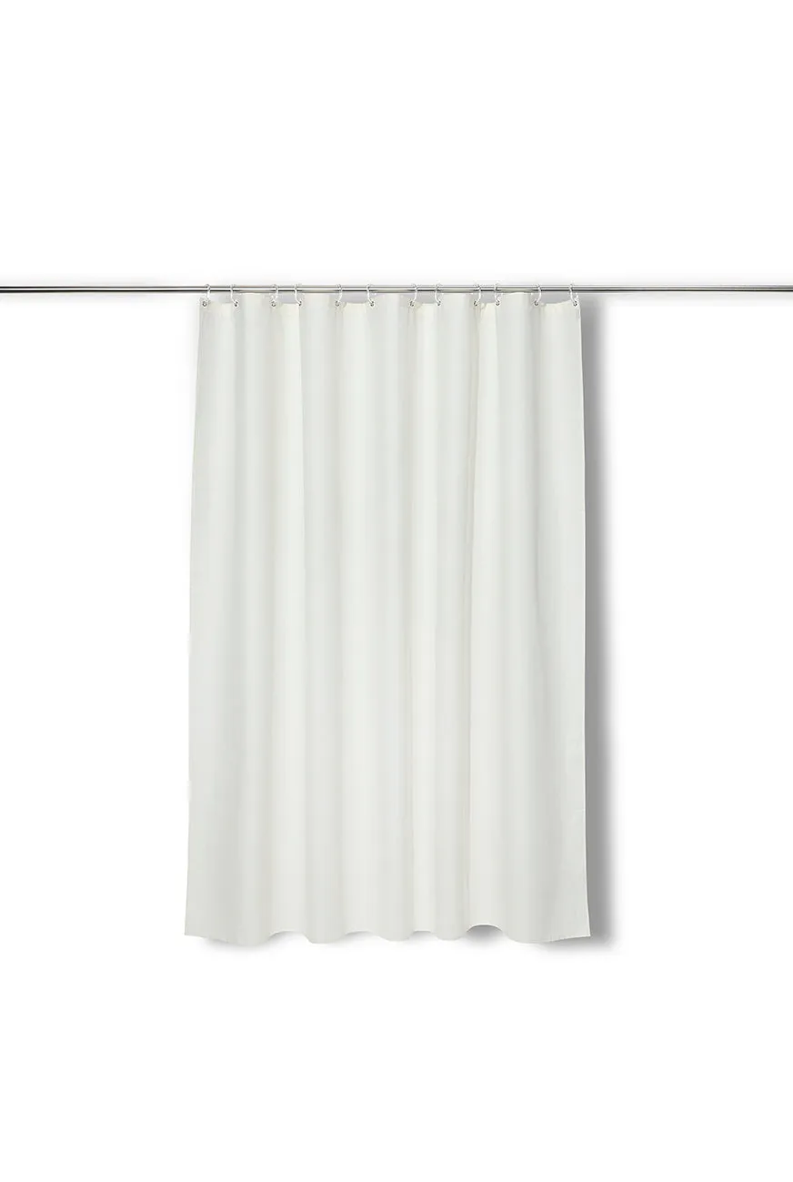 Linen Shower Curtain in Cream in 4 Sizes