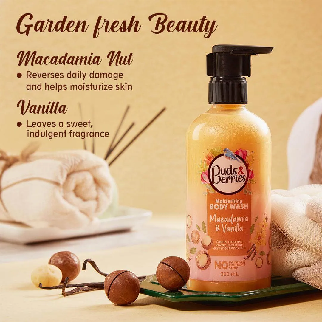 Macadamia and Vanilla Moisturizing Bodywash - 300 ml