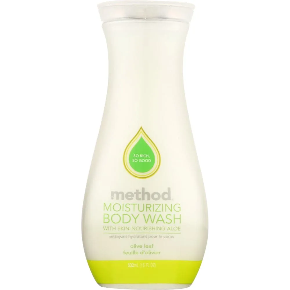 Method - Moisturizing Body Wash, Olive Leaf, 18 fl oz