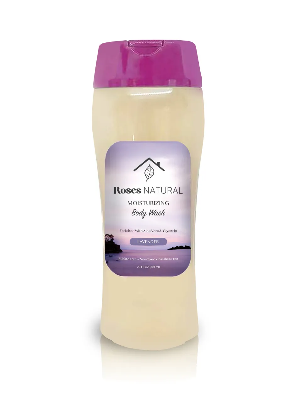 Moisturizing Natural Body Wash - Lavender