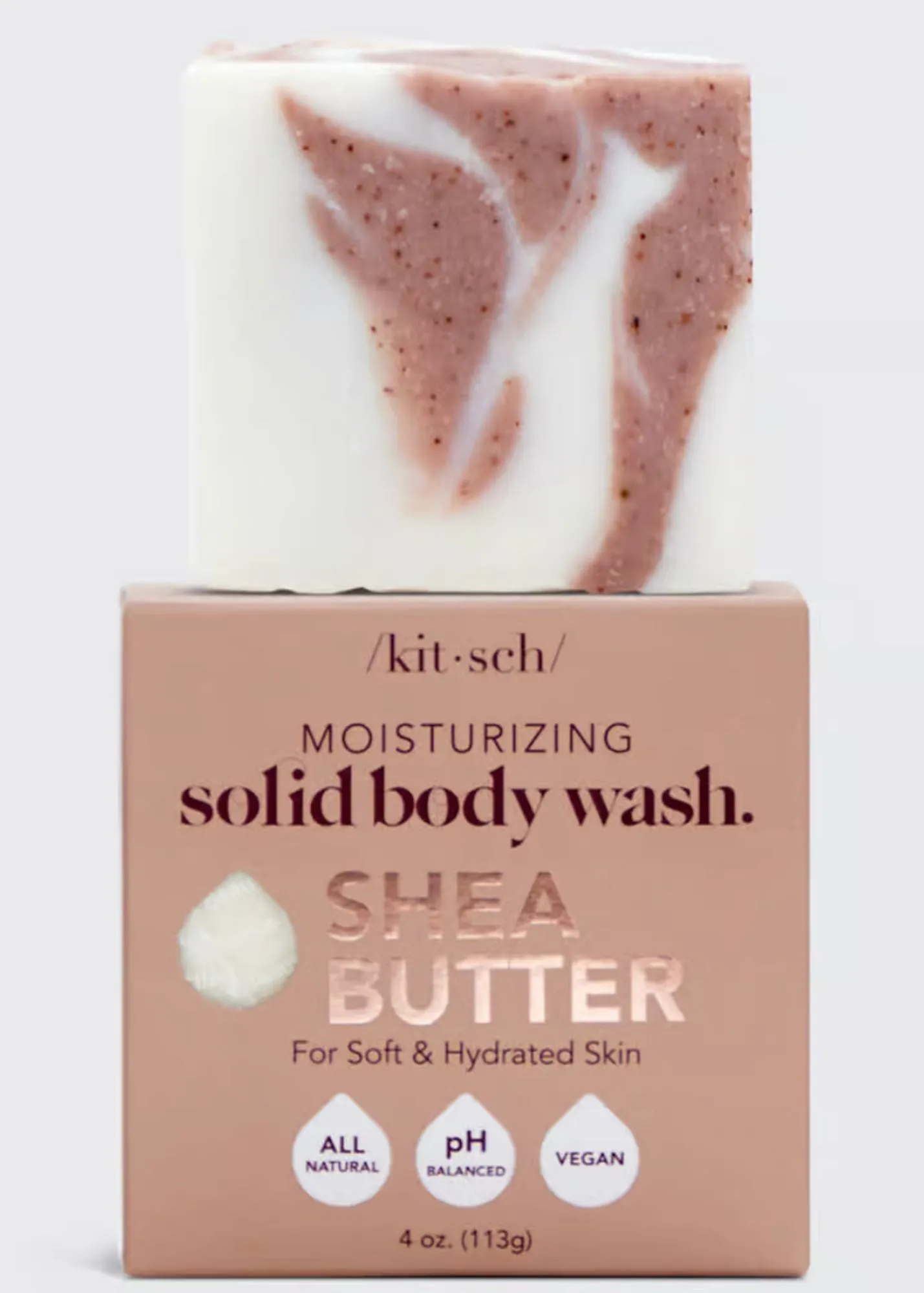 Moisturizing Solid Shea Butter Body Wash