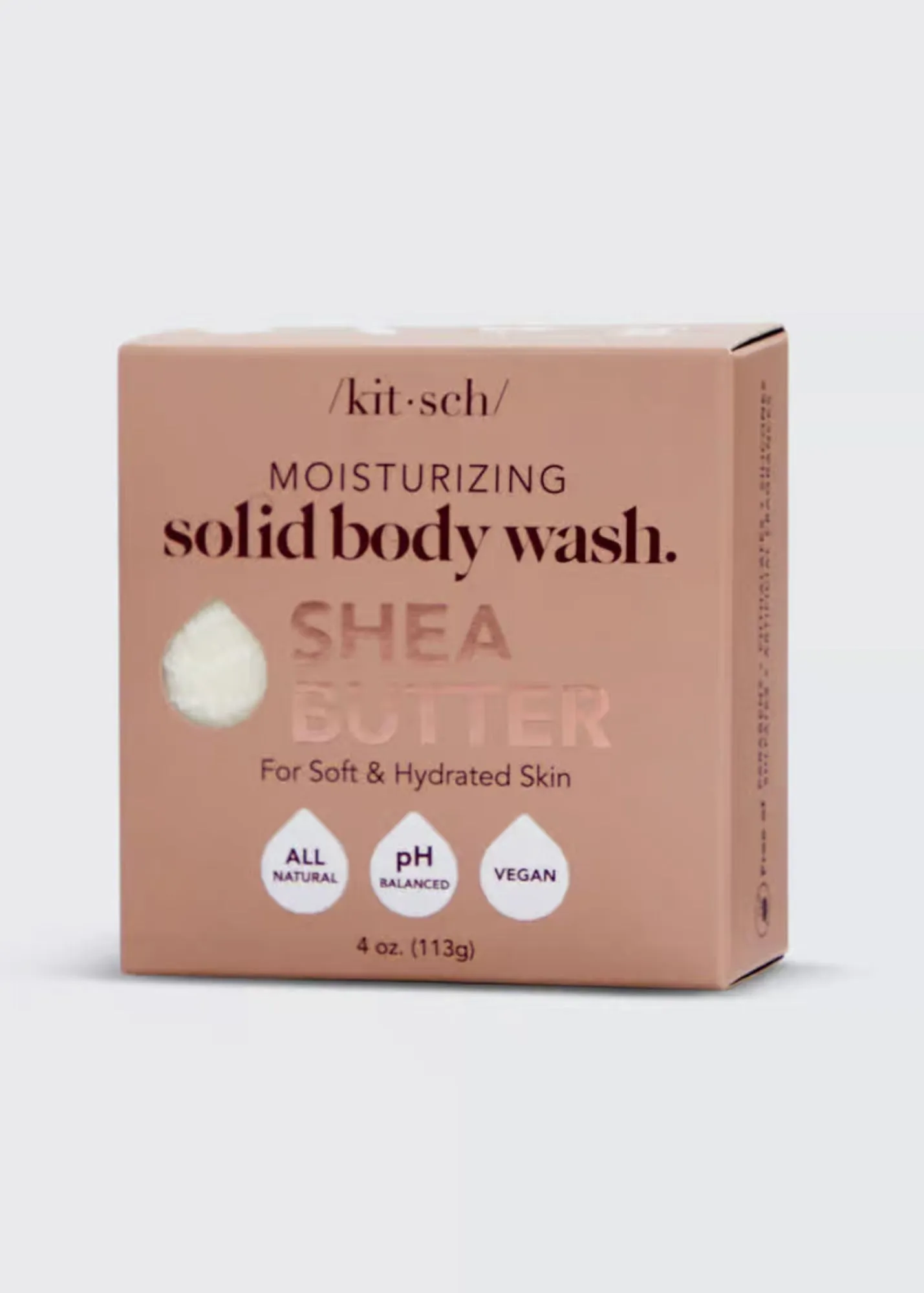 Moisturizing Solid Shea Butter Body Wash