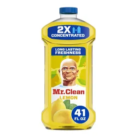 Mr. Clean Lemon Scent Concentrated All Purpose Cleaner Liquid 41 oz