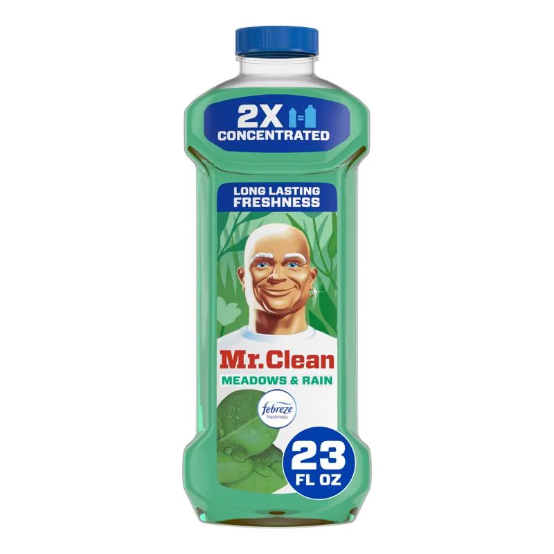 Mr. Clean Meadows and Rain Scent Concentrated All Purpose Cleaner Liquid 23 oz