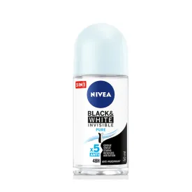 Nivea Black & White Invisible Pure Roll On 50ml