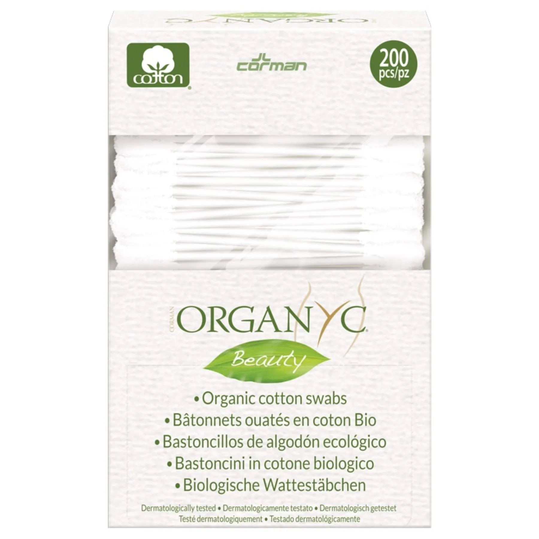 Organyc Cotton Swabs 200s