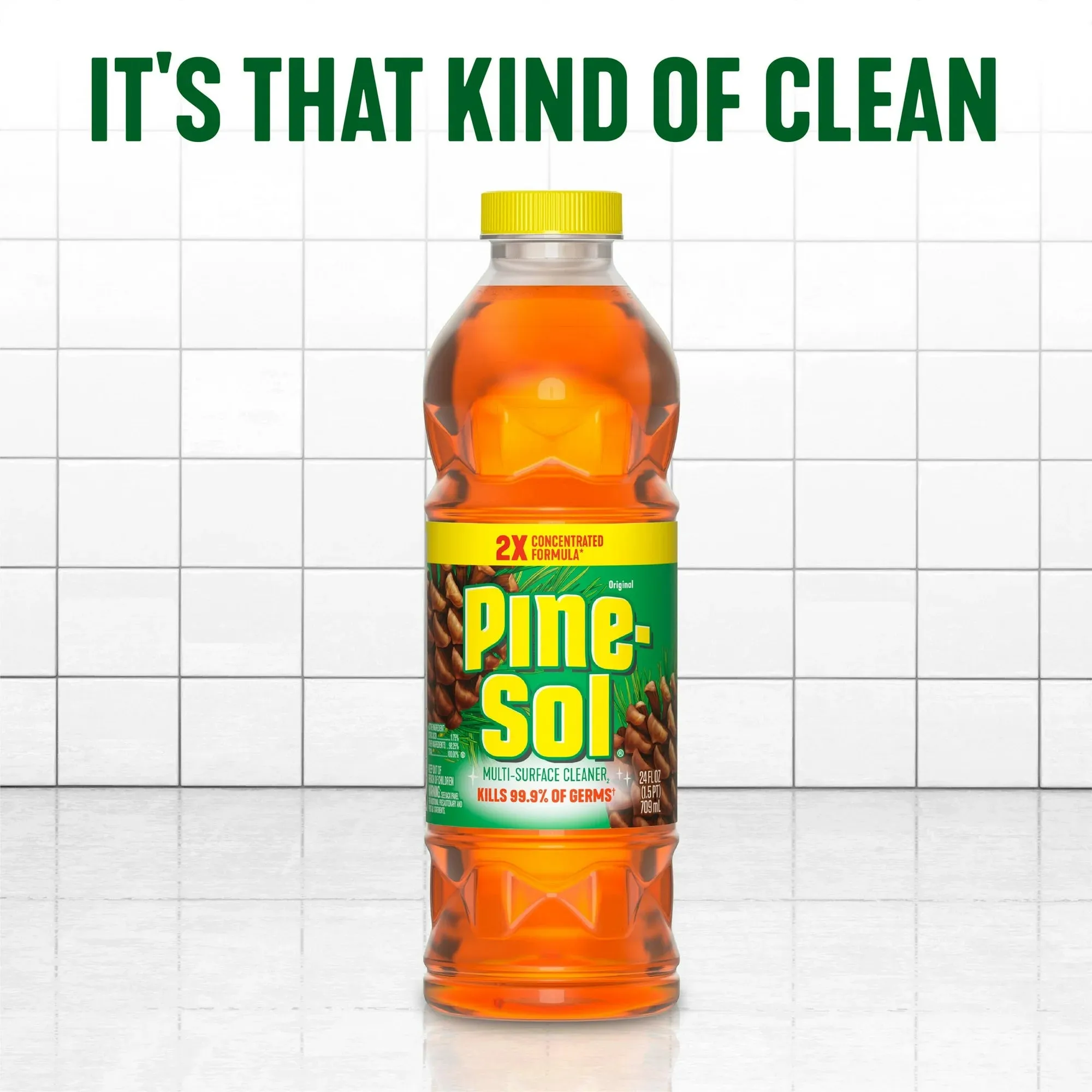 Pine-Sol Multi-Surface Floor Cleaner, Original, 14 Fluid Ounces