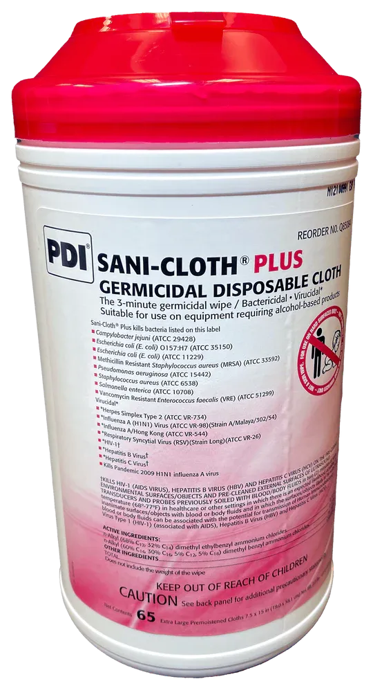 Sani-Cloth Plus Germicidal Disposable Cloths