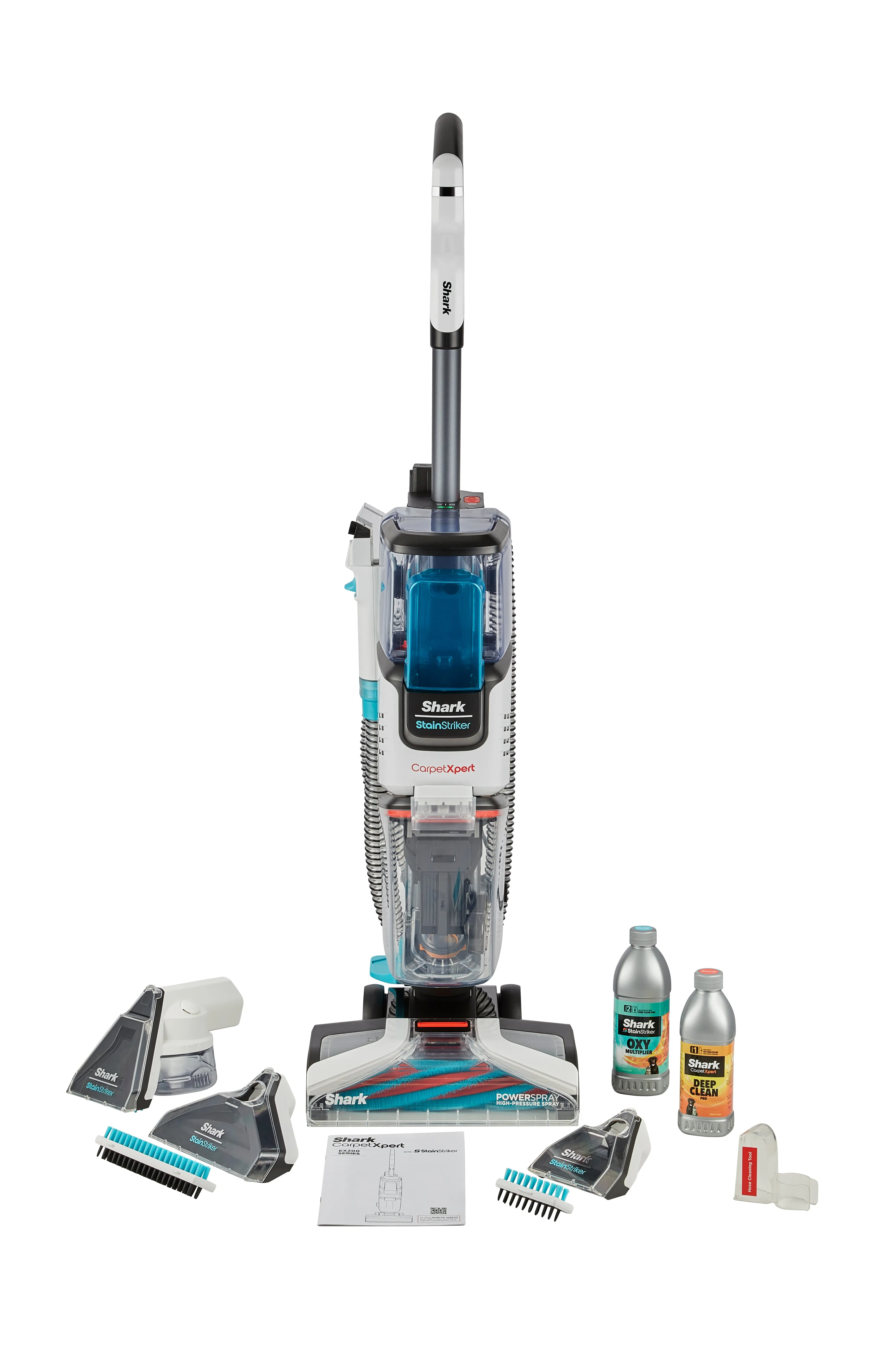 Shark CarpetXpert Deep Carpet Cleaner with Built-In StainStriker EX200UK