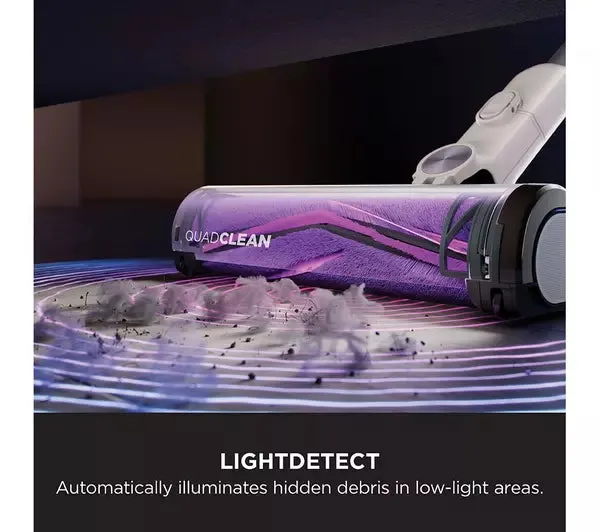 Shark Detect Pro Cordless Vacuum Cleaner with Auto-Empty System 1.3L - 60 Minutes Run Time White & Purple IW3510UK