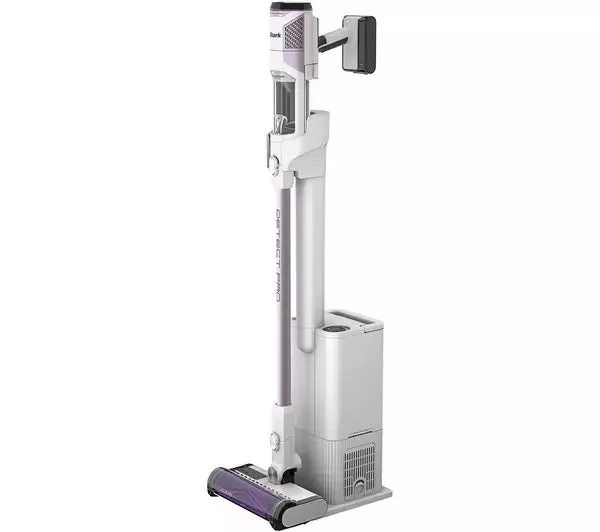 Shark Detect Pro Cordless Vacuum Cleaner with Auto-Empty System 1.3L - 60 Minutes Run Time White & Purple IW3510UK