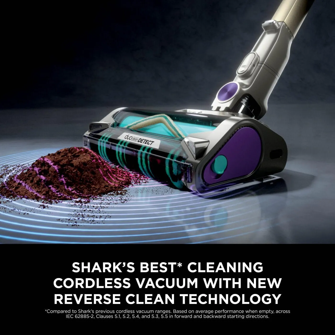 Shark IP3251UKT PowerDetect Clean and Empty Cordless Pet Vacuum Cleaner up to 70 Minutes Run Time Java Grey